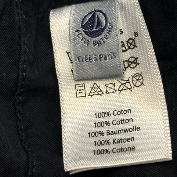 Petit Bateau - Navy Baby Bucket Hat - Picture 5 of 5